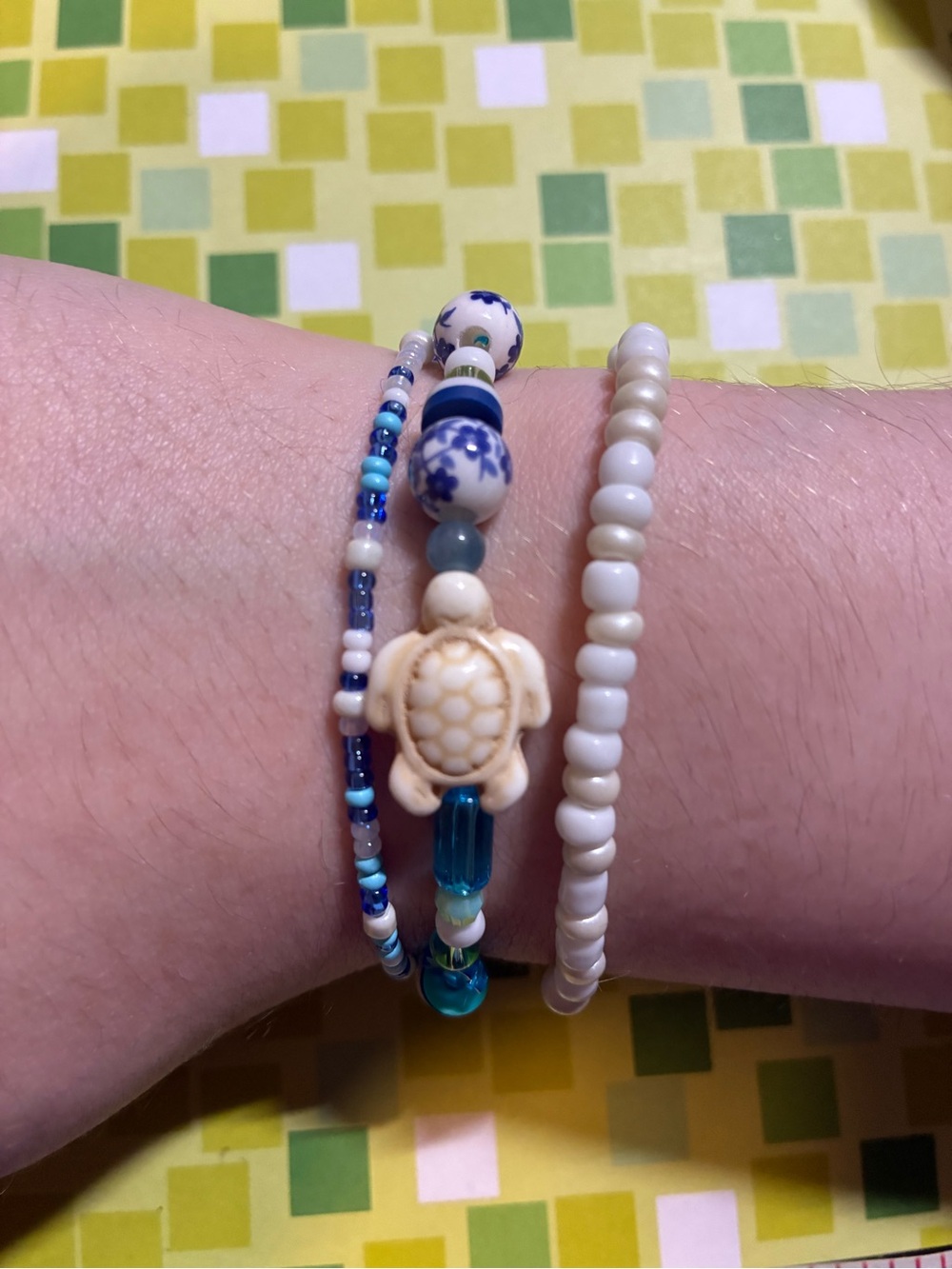 3 fruiteger aero themed bracelets